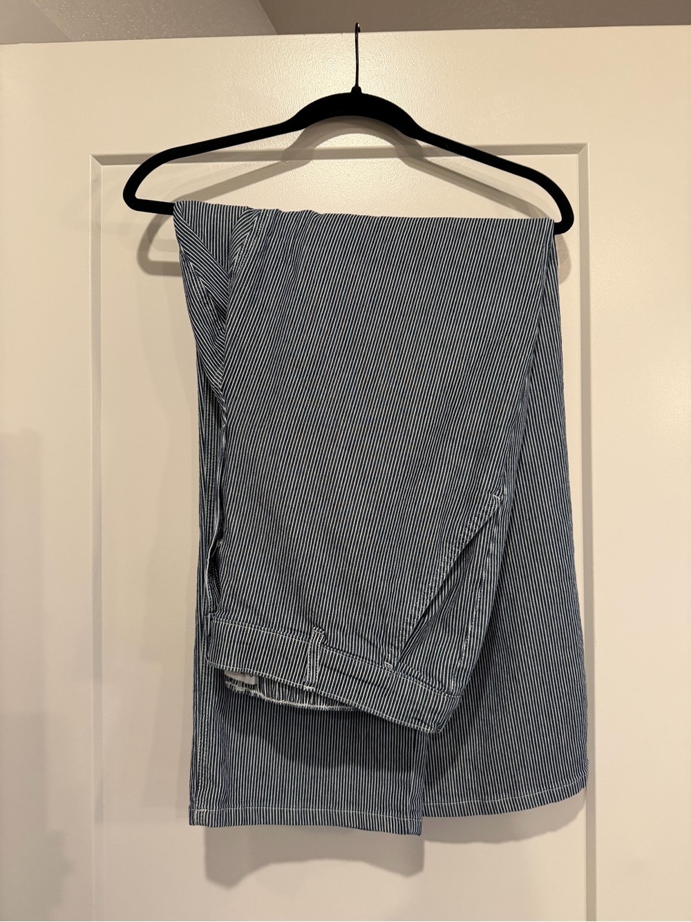 Striped Blue Women’s Stretch Good Fellow Jeans XL